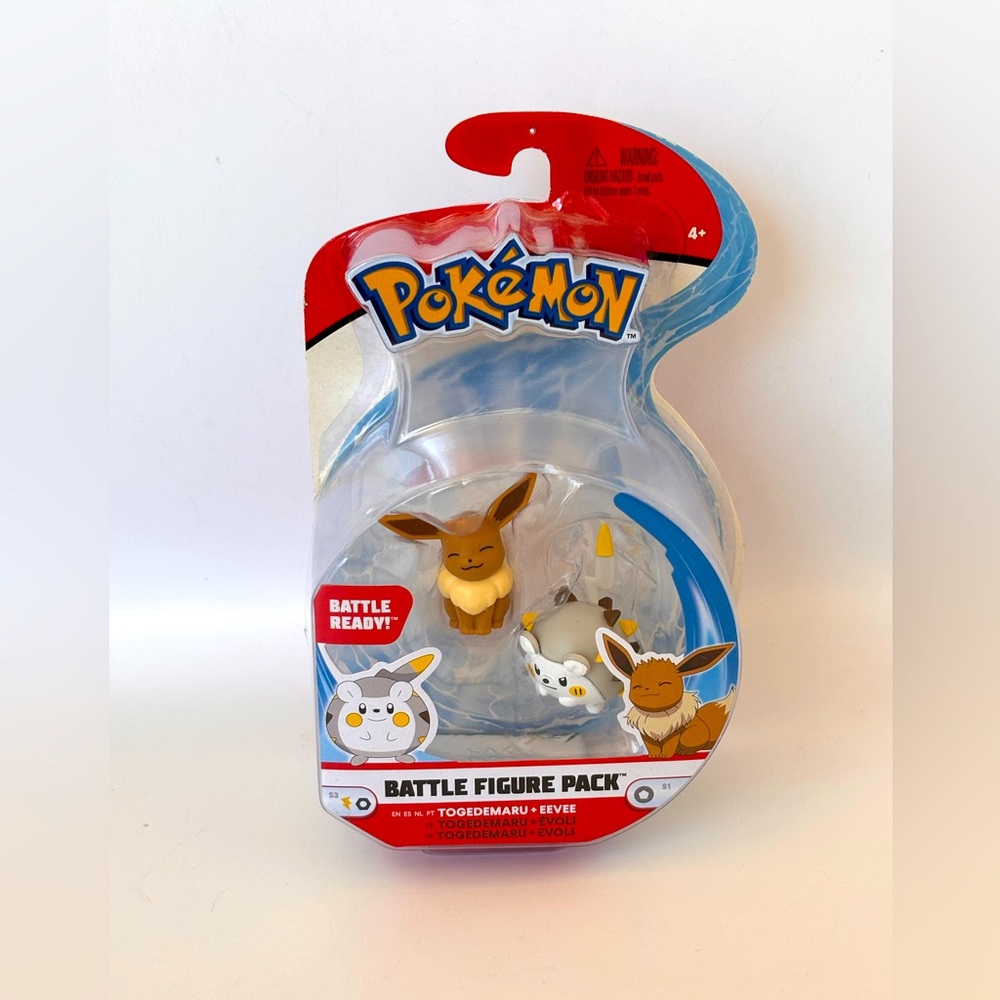 Pokémon Battle Figure Pack Togedemaru Eevee 2019 Nintendo Game Freak NEW Pokemon